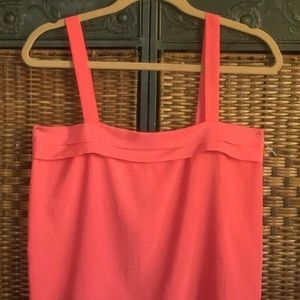 Coral Silk Cami